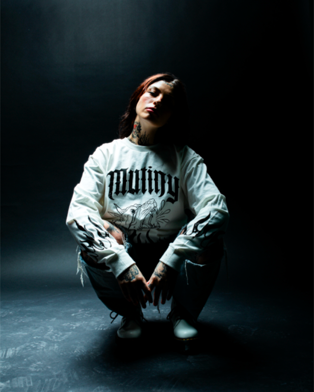 Crying Doberman - Long Sleeve T